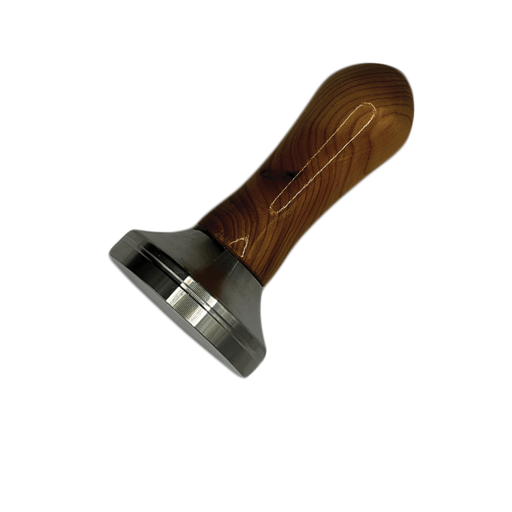 Coffee Tamper in Yew 58mm Diameter